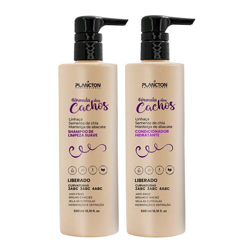 Nova Fórmula dos Cachos - Shampoo e Condicionador