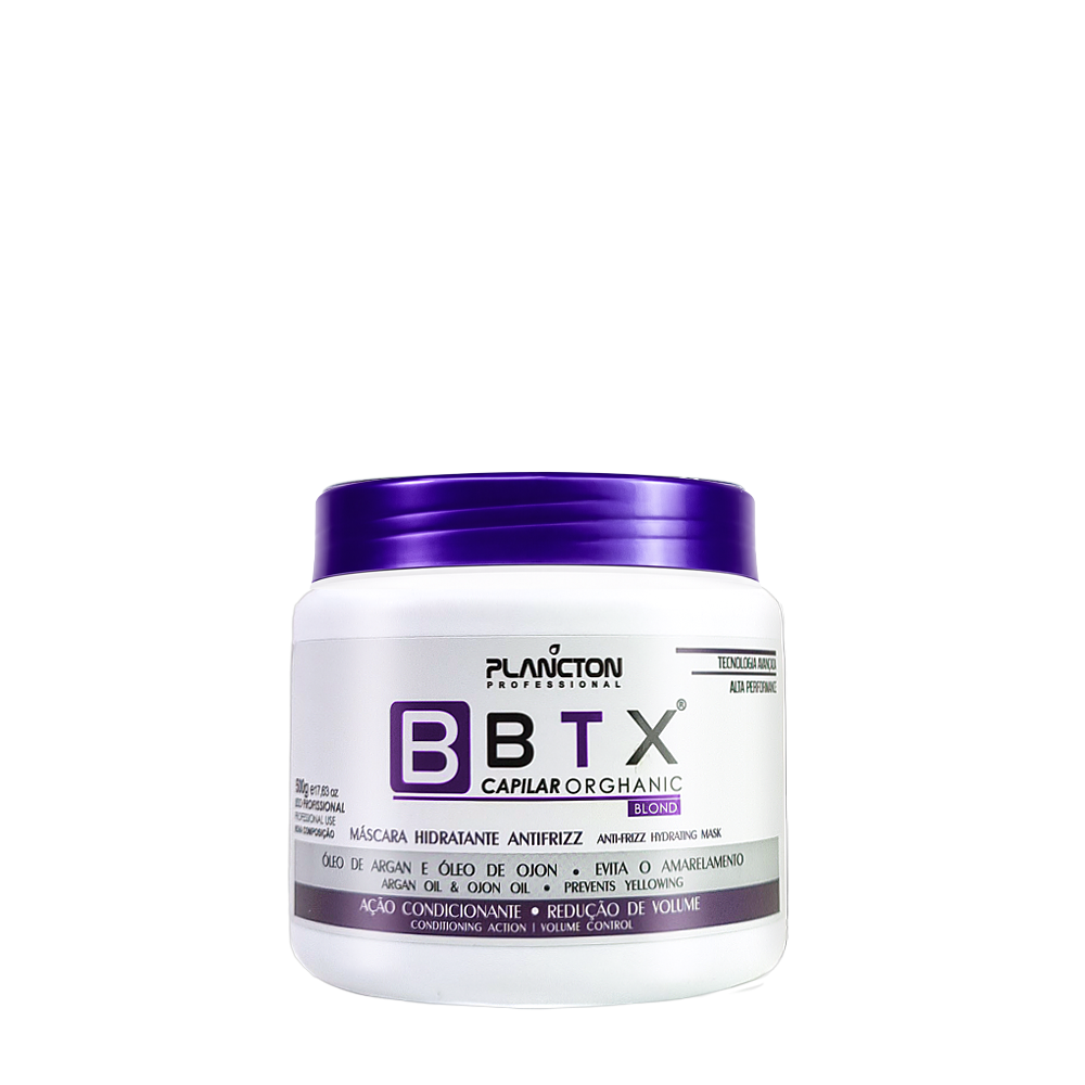 BTX Capilar Blond 500g + SH Antirresiduo 500ml - Plancton Professional