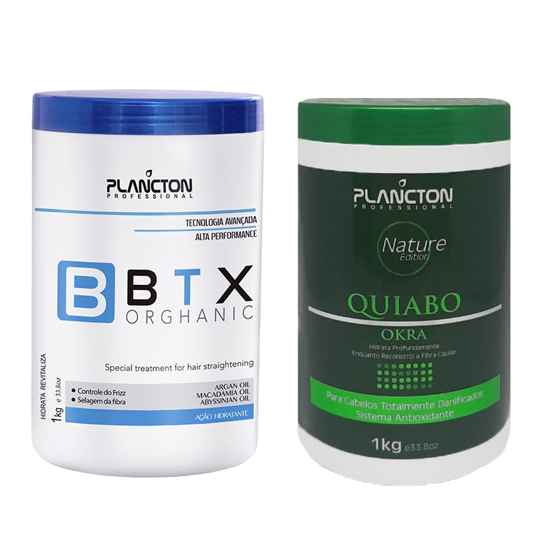 1 Btx Orghanic 1 kg + 1 Máscara Quiabo