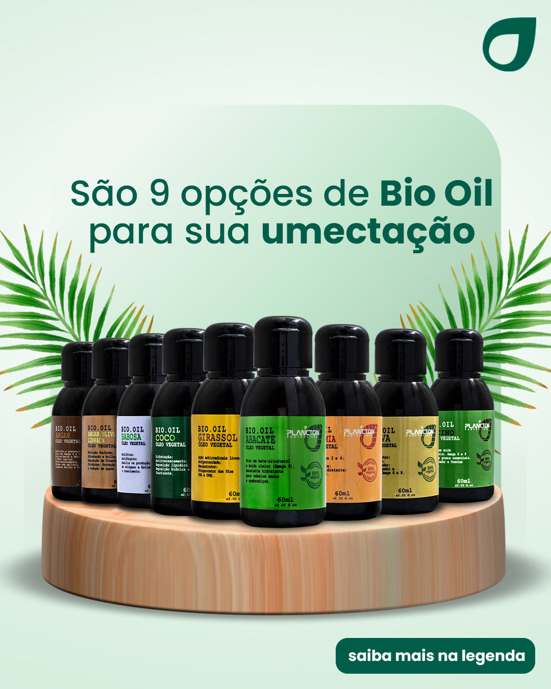 Bio Oil Abacate - Óleo Vegetal - 60ml
