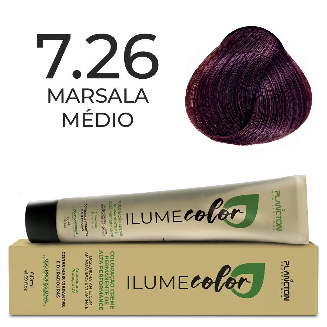 ILUME COLOR PLANCTON - 7.26 MARSALA MÉDIO