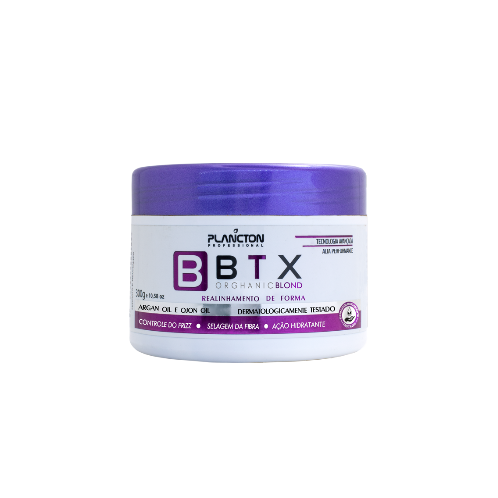 BTX Blond 300g - Redução de Volume Sem Formol + Kit Aplicador Grátis