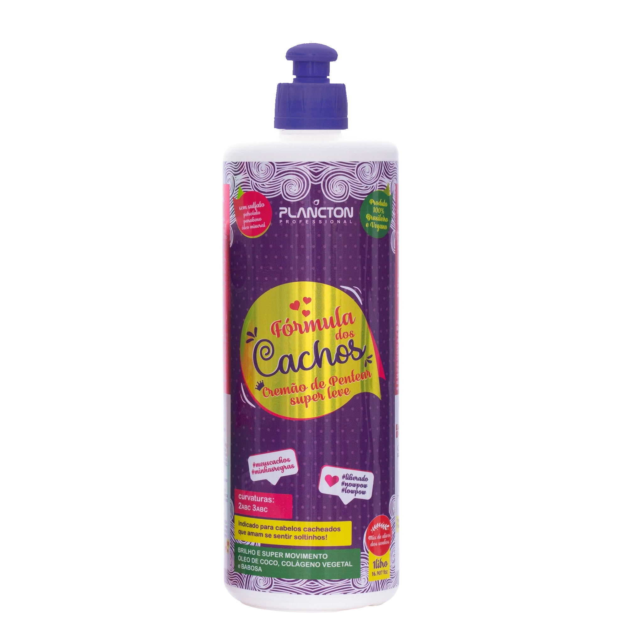 Fórmula dos Cachos - Cremão Plancton - 1Lt