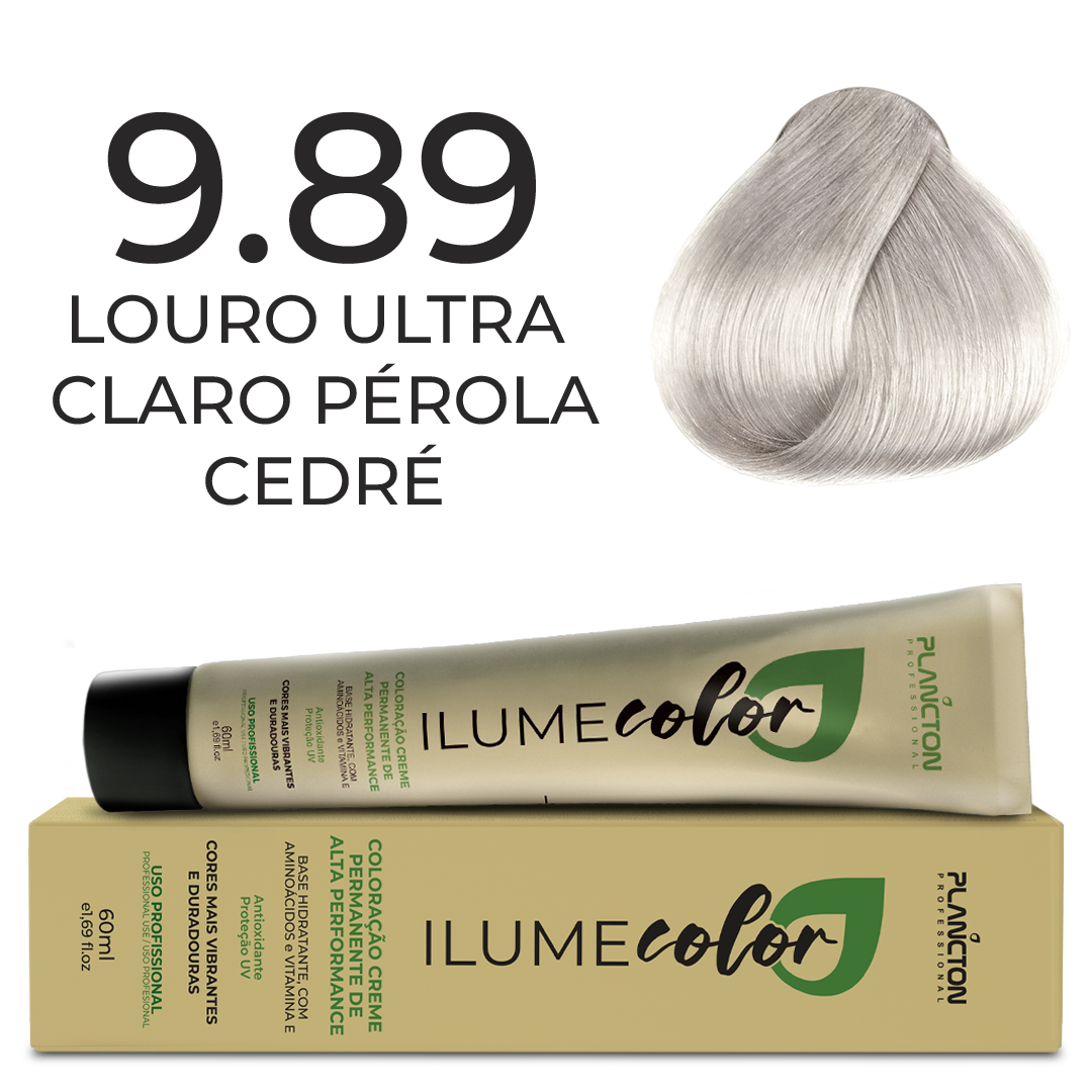 ILUME COLOR PLANCTON - 9.89 ULTRA CLARO PÉROLA CEDRE