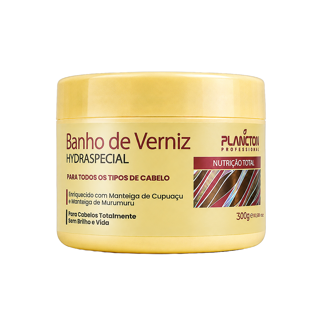 Banho de Verniz- Mascara de Hidratação Plancton - 300g