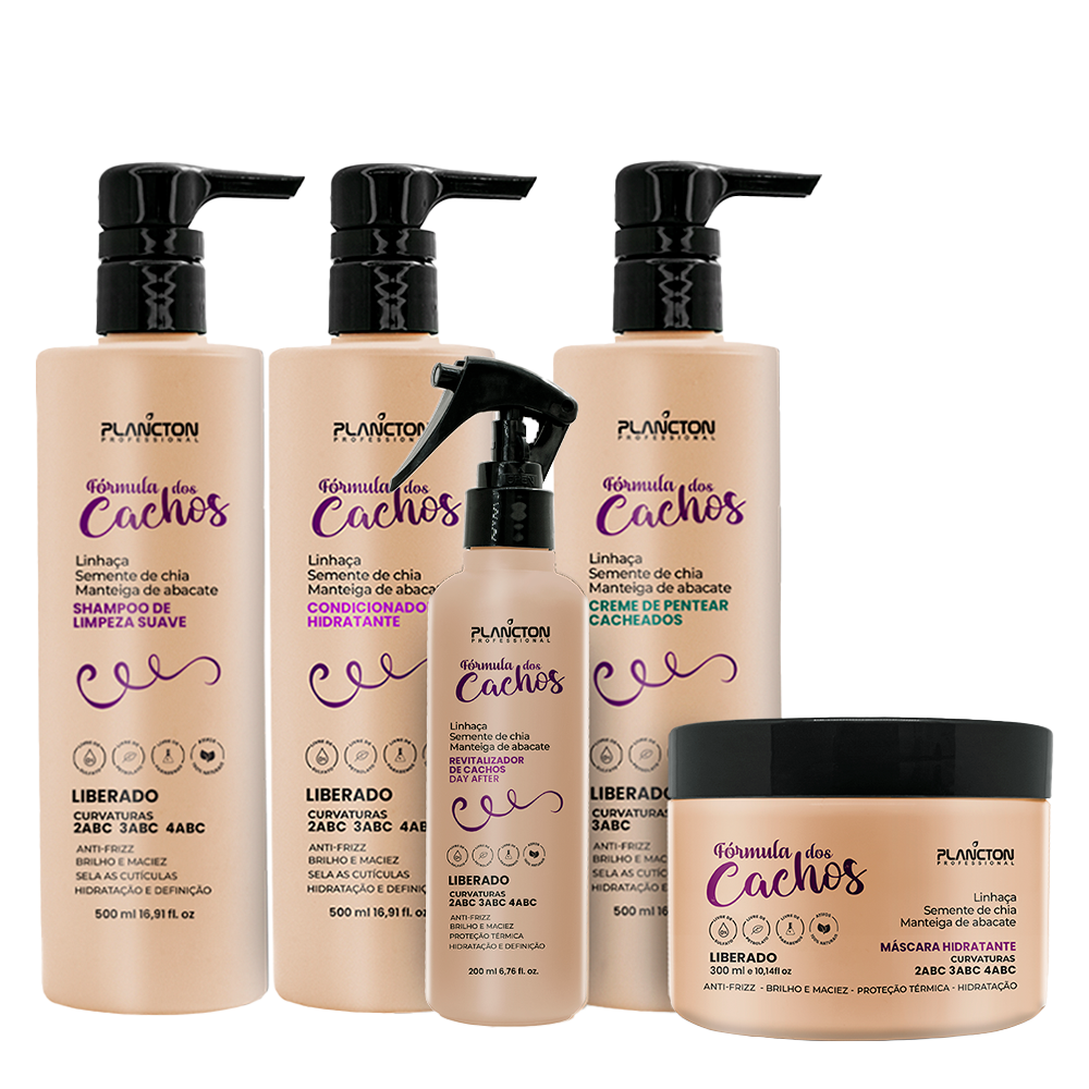 Combo Nova Fórmula dos Cachos - Cacho Perfeito