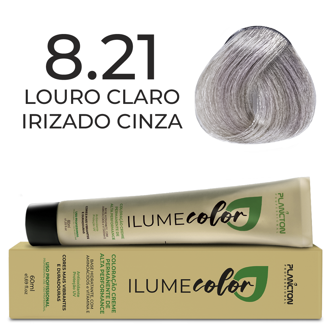 ILUME COLOR PLANCTON - 8.21 LOURO CLARO IRISADO CINZA