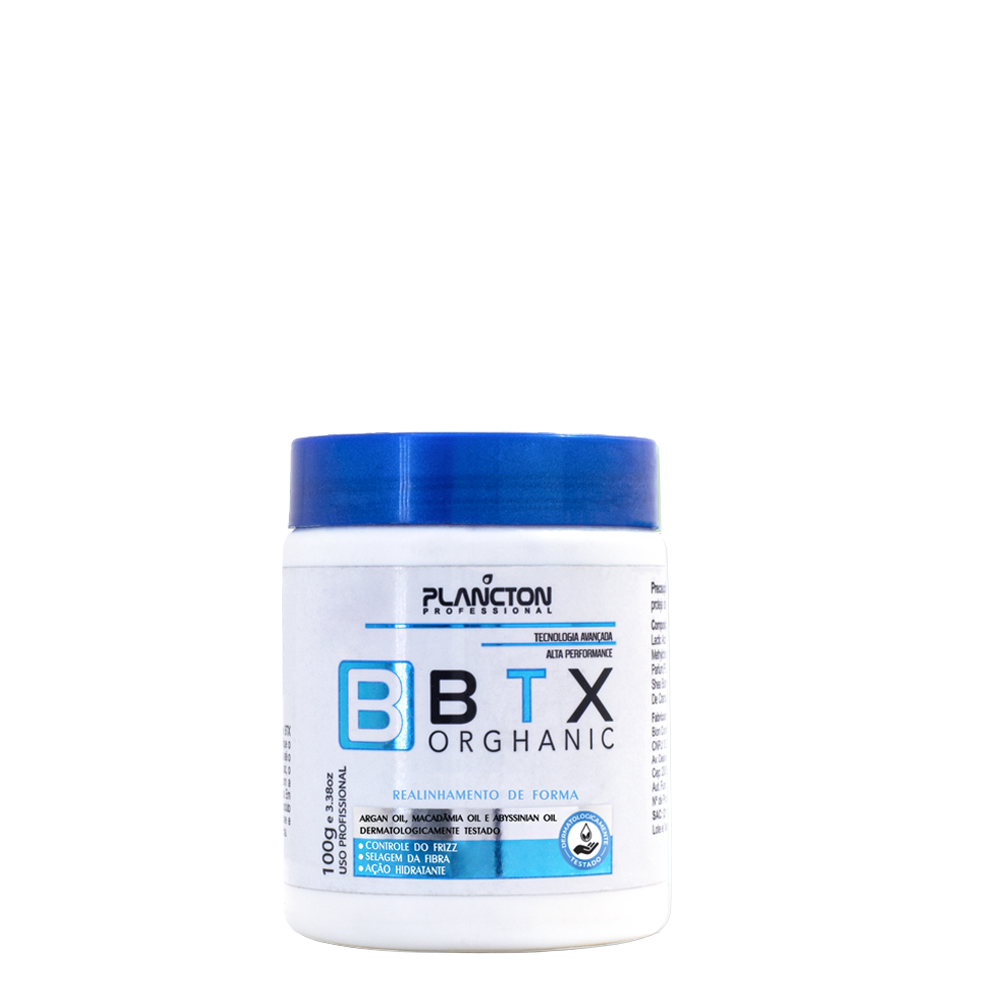 BTX Orghanic - Máscara Hidratante Antifrizz- - 100g – Plancton