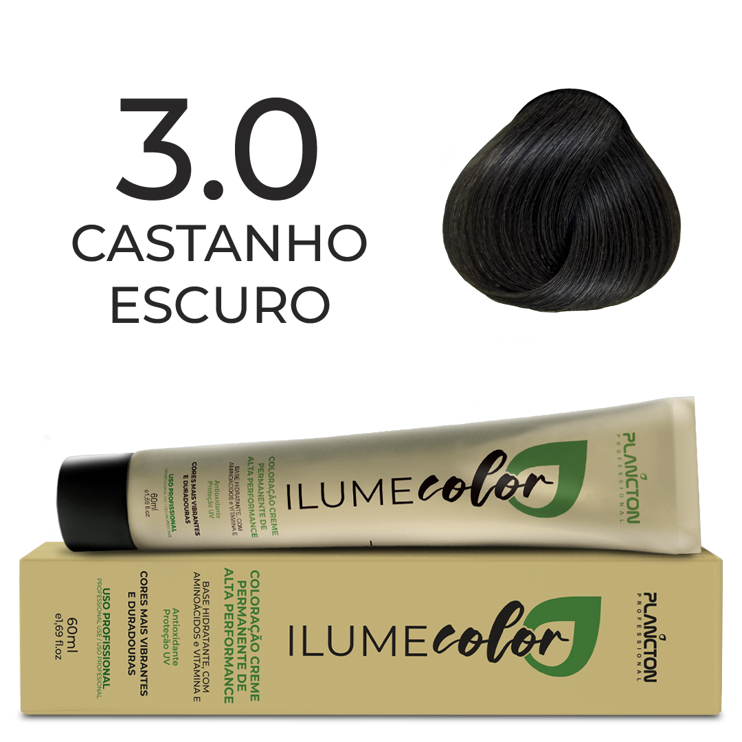 ILUME COLOR PLANCTON - 3.0 CASTANHO ESCURO