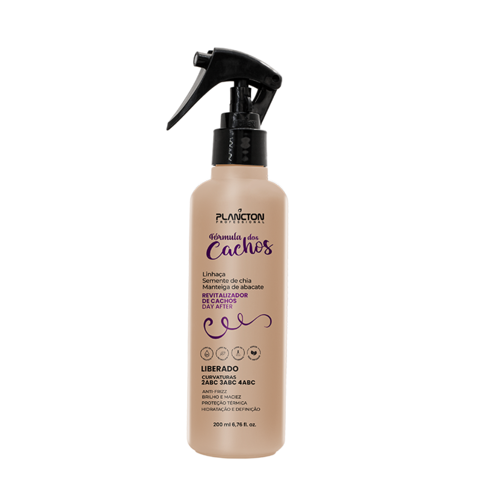 Nova Fórmula dos Cachos - Revitalizador Cachos Plancton - 200ml