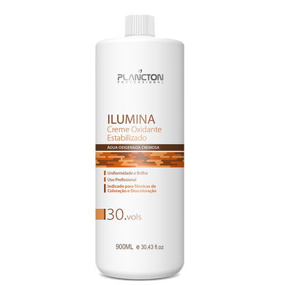 Ilumina - Creme Oxidante 30 Volumes Plancton - 900ml