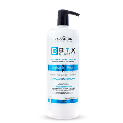 BTX Orghanic Brush 1L – Redução de Volume Sem Formol + Kit Aplicador Grátis