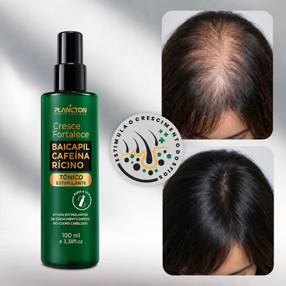CRESCE &amp; FORTALECE TÔNICO 100ml PLANCTON
