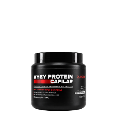 Mascara WHey Protein 500g + Kit Sh e Cond 250ml-  Plancton