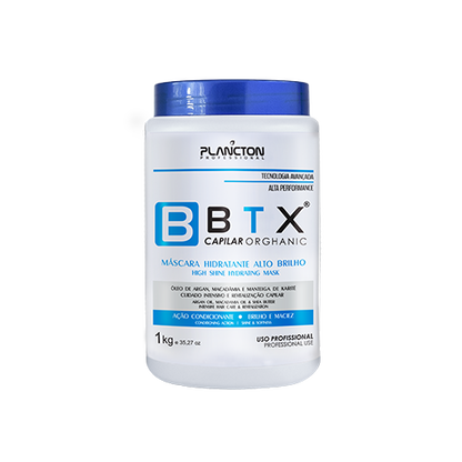 1 Btx Orghanic 1kg + 1 Kit Banho de Verniz 250ml