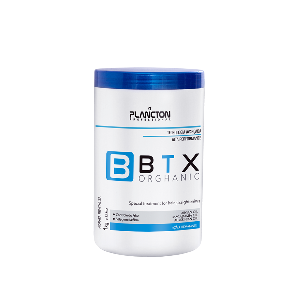 BTX Orghanic1Kg – Redução de Volume Sem Formol + Kit Aplicador Grátis