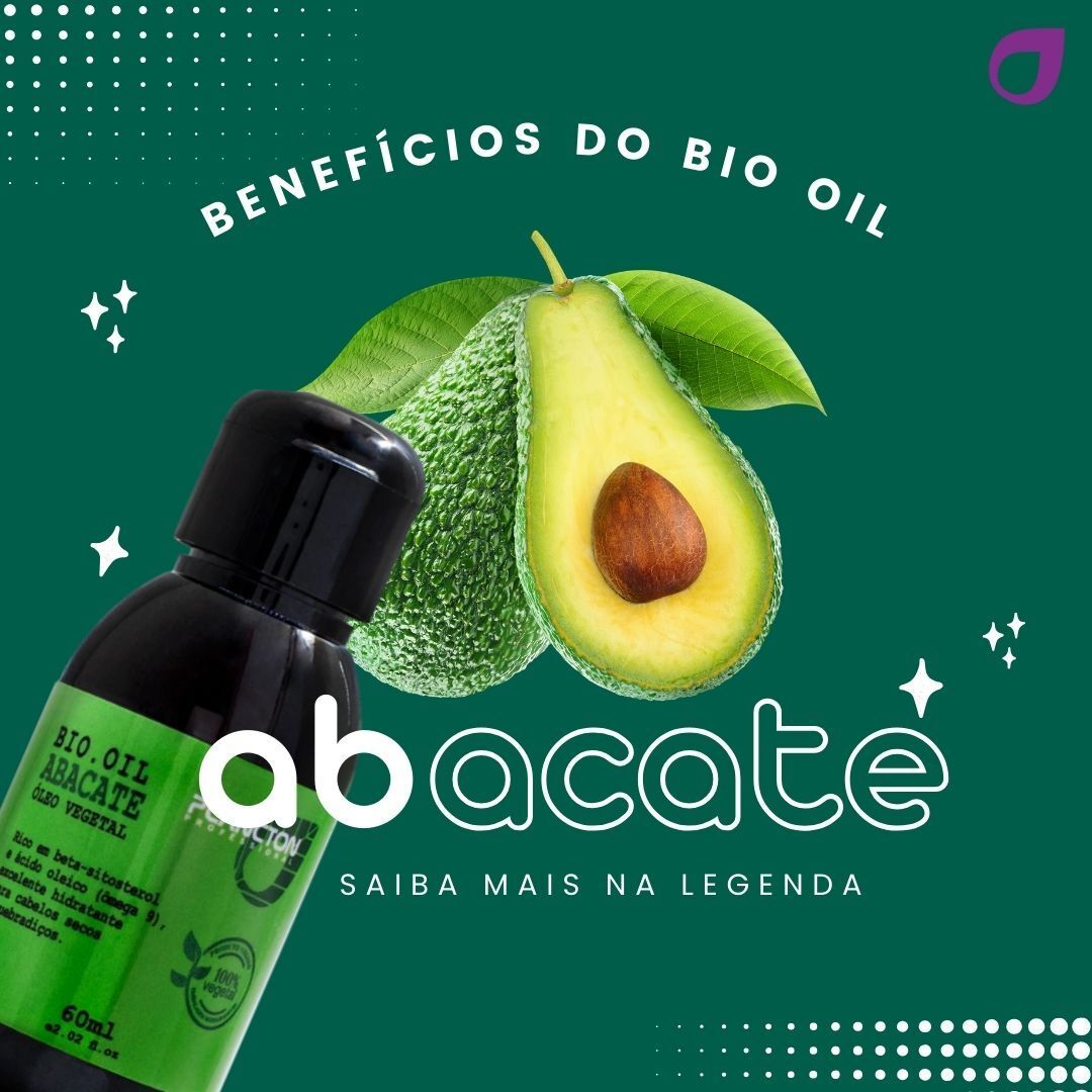 Bio Oil Abacate - Óleo Vegetal - 60ml