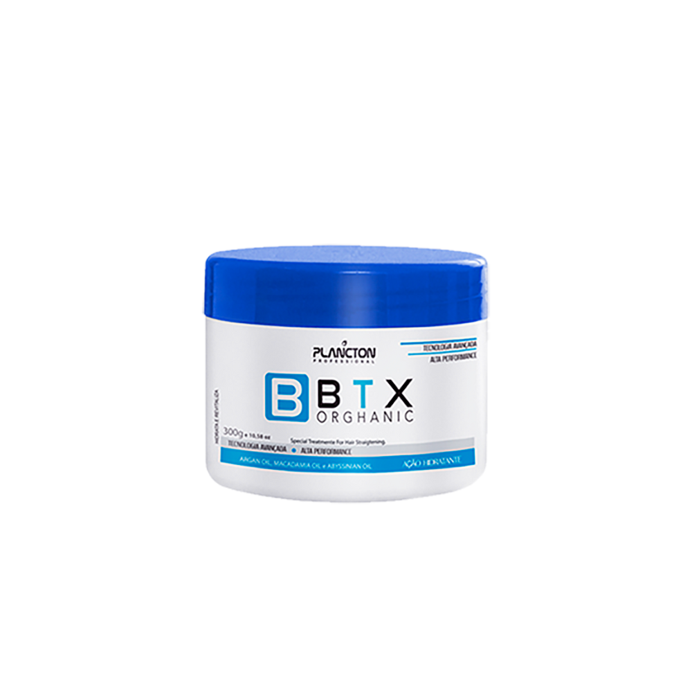 Kit BTX ORGHANIC PLANCTON - Máscara Revitalizante - 300g