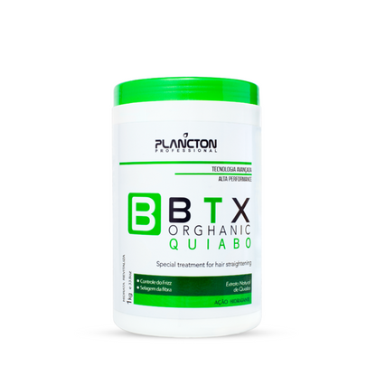 BTX Quiabo 1Kg - Redução de Volume Sem Formol + Kit Aplicador Grátis