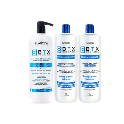 KIT BTX ORGHANIC 1Litro + BTX ORGHANIC BRUSH