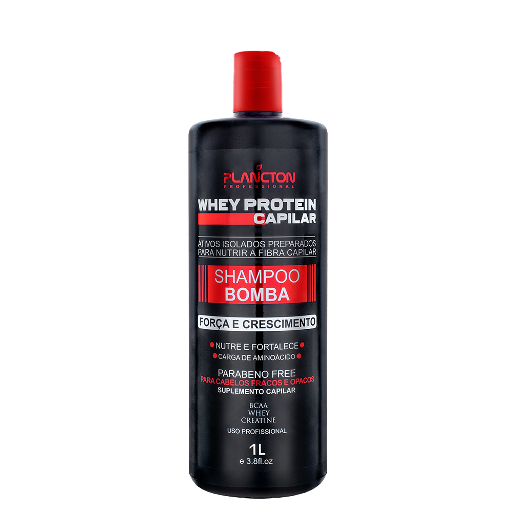 Shampoo Whey Protein Capilar 1L Plancton