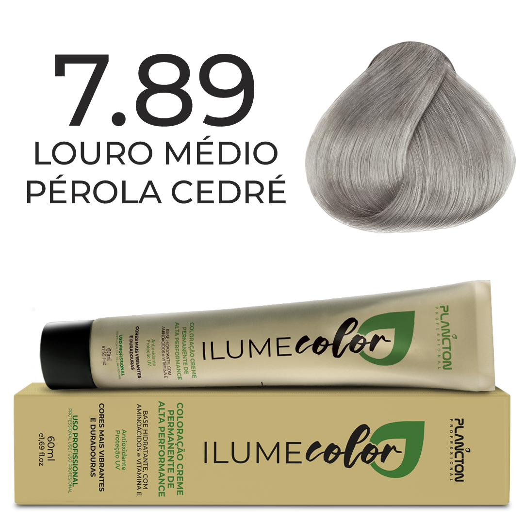 ILUME COLOR PLANCTON- 7.89 LOURO MÉDIO PÉROLA CENDRE