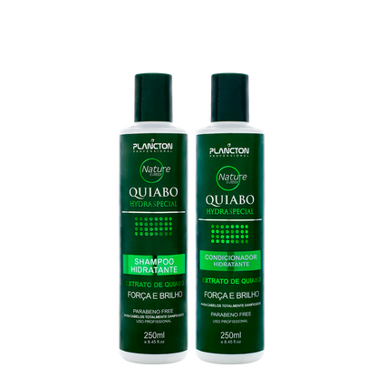 Mascara Quiabo 500g + Kit Sh e Cond 250ml - Plancton
