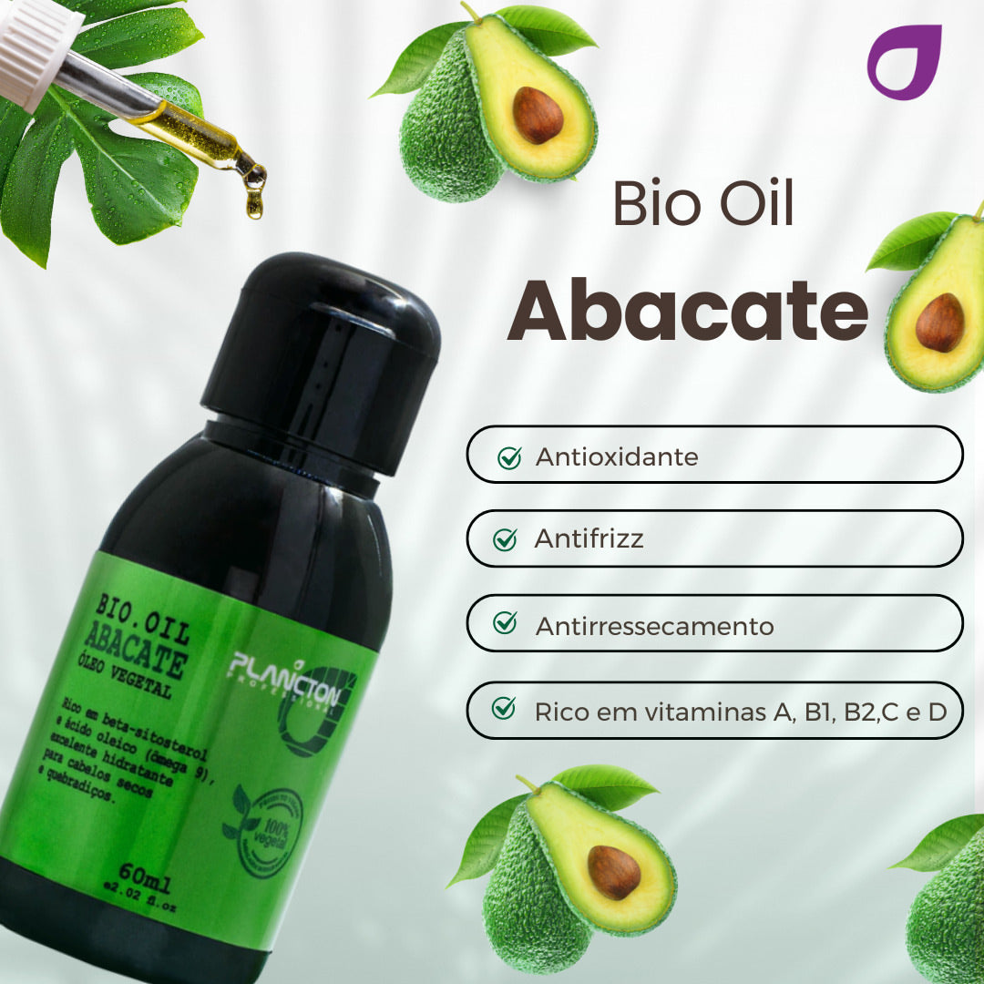 Bio Oil Abacate - Óleo Vegetal - 60ml
