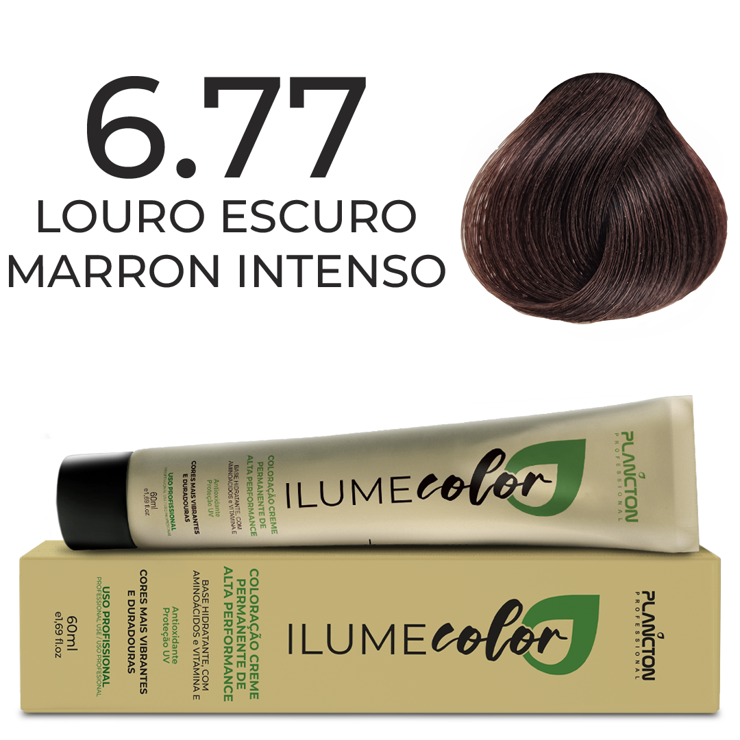 ILUME COLOR PLANCTON - 6.77 LOURO ESCURO MARROM INTENSO
