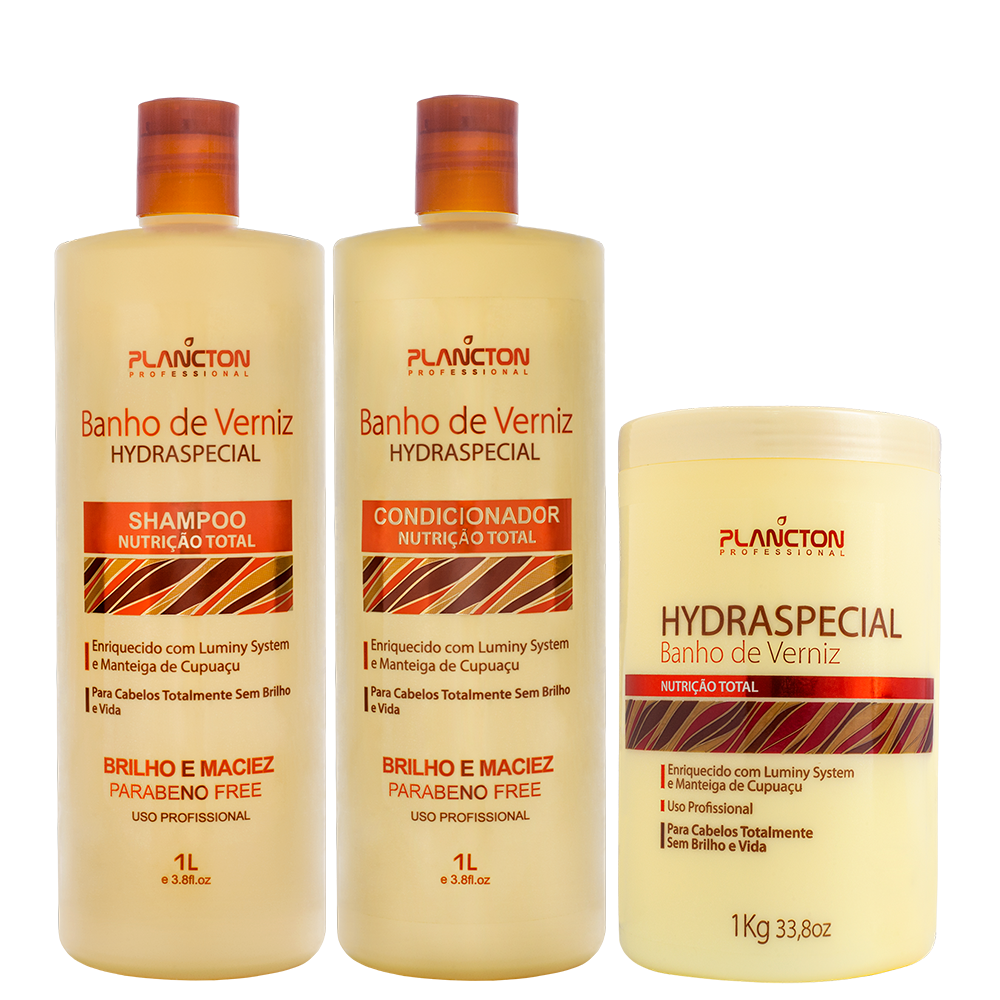 Banho de Verniz- Máscara de tratamento Plancton - 1Kg