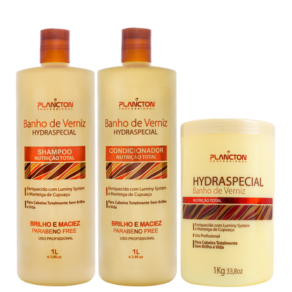Banho de Verniz- Máscara de tratamento Plancton - 1Kg