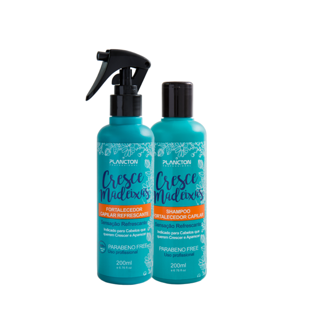 KIT CRESCE MADEIXAS PLANCTON - 200ml