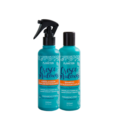 KIT CRESCE MADEIXAS PLANCTON - 200ml