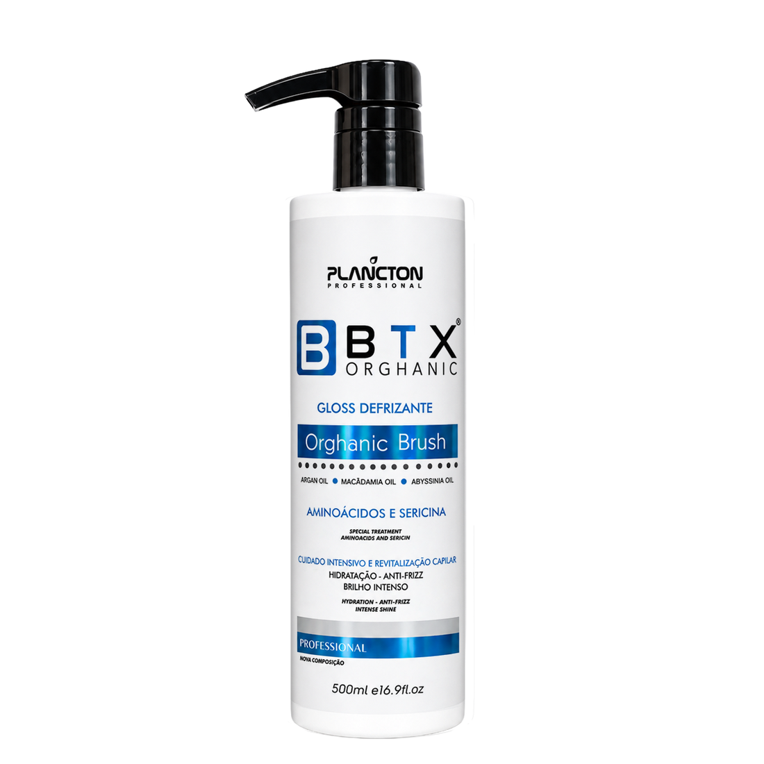 BTX ORGHANIC BRUSH Gloss Defrizante Plancton - 500ml