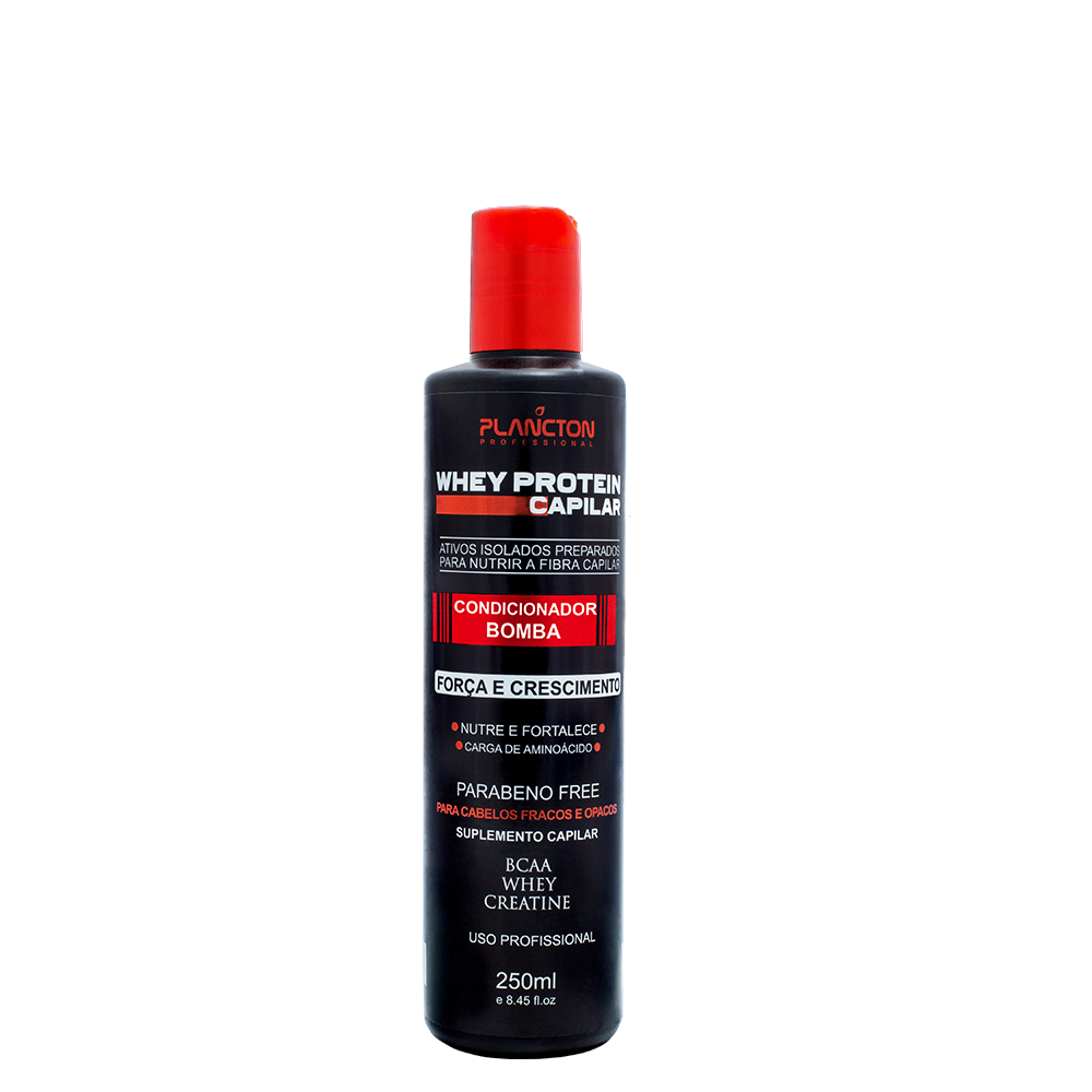 Condicionador Whey Protein Capilar 250ml Plancton