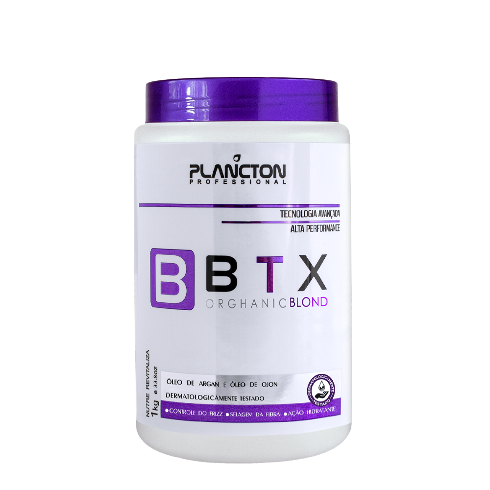 1 Btx Blond 1kg + 2 Máscaras Quiabo 1kg