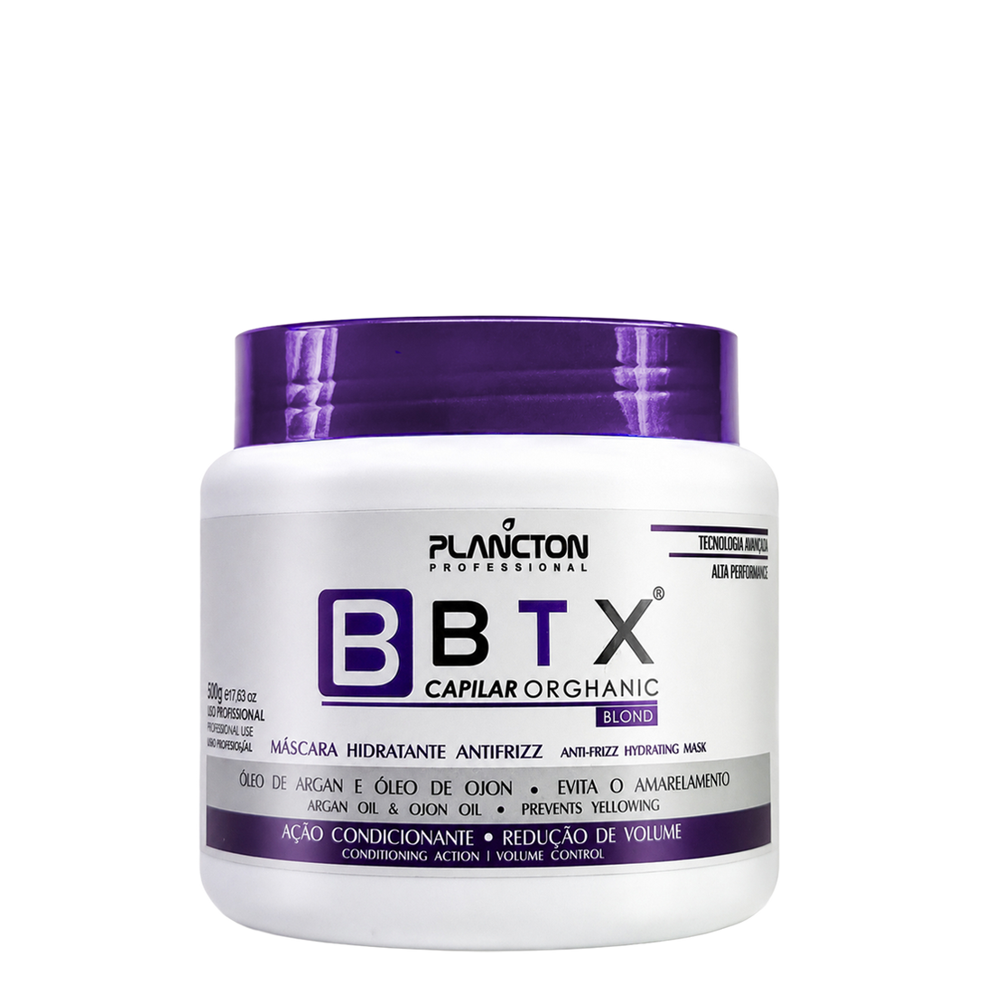 BTX Capilar Blond - Máscara Revitalizante - 500g