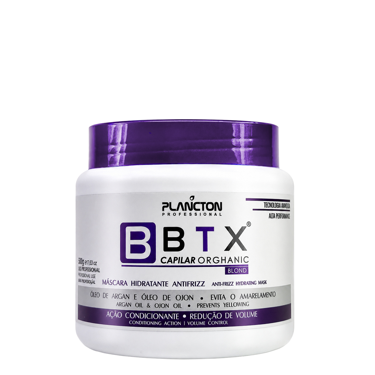 BTX Capilar Blond - Máscara Revitalizante - 500g