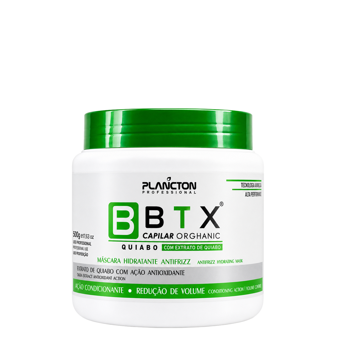 BTX Quiabo Máscara Revitalizante 500g
