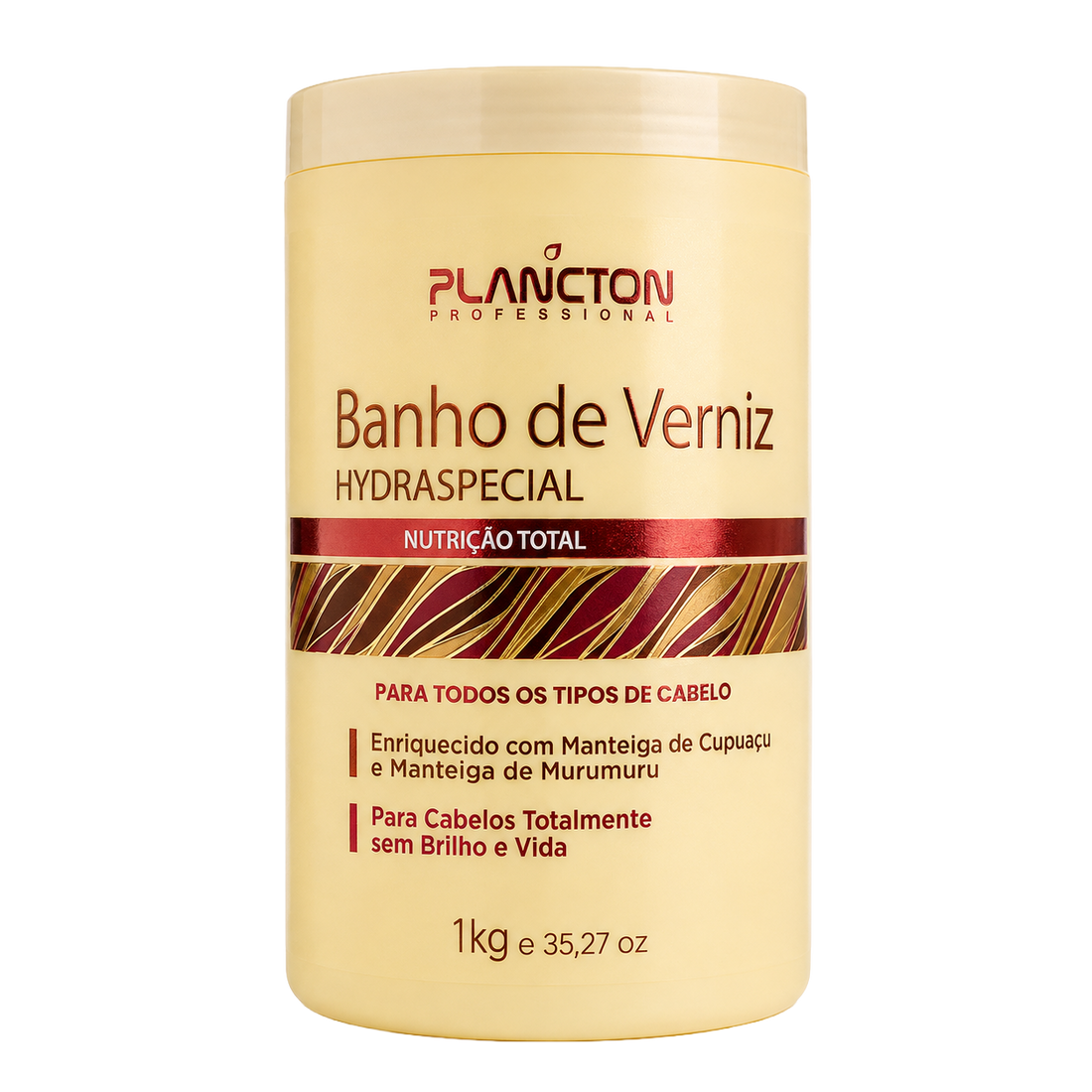 Banho de Verniz- Máscara de tratamento Plancton - 1Kg