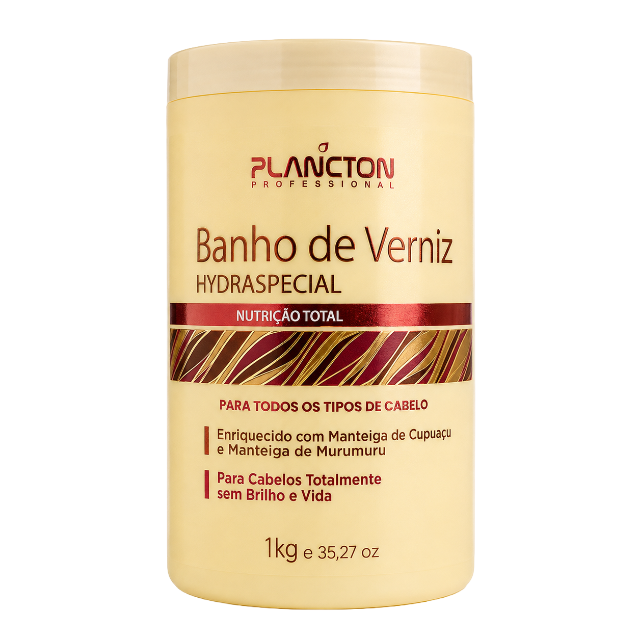 Banho de Verniz- Máscara de tratamento Plancton - 1Kg