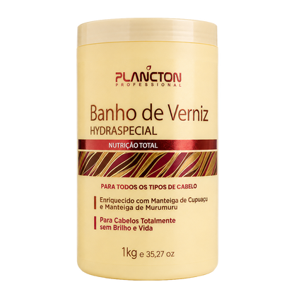 Banho de Verniz- Máscara de tratamento Plancton - 1Kg