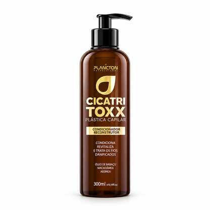 Cicatritoxx Kit Shampoo 300ml - Condicionador 300ml - Cicatritoxx 200ml