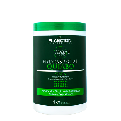 Kit BTX Orghanic + Máscara de Quiabo Plancton –  3 Produtos de 1kg