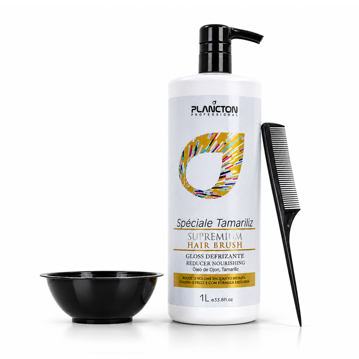 Speciale Tamariliz - Gloss Defrizante Plancton -  1L + Kit Aplicador Grátis