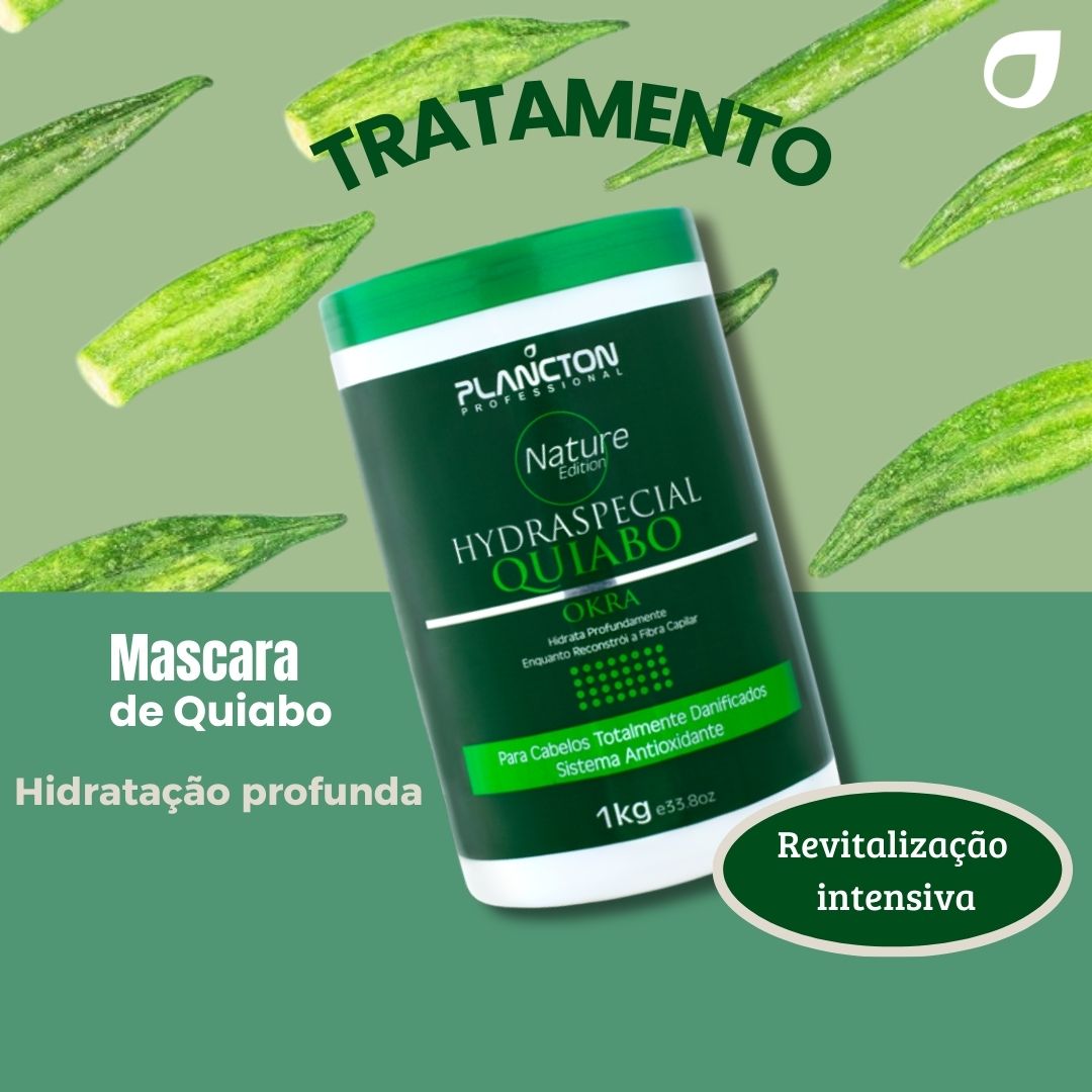 1 Btx Orghanic 1kg + 1 Quiabo 1kg + 1 Kit Btx Orghanic 250ml