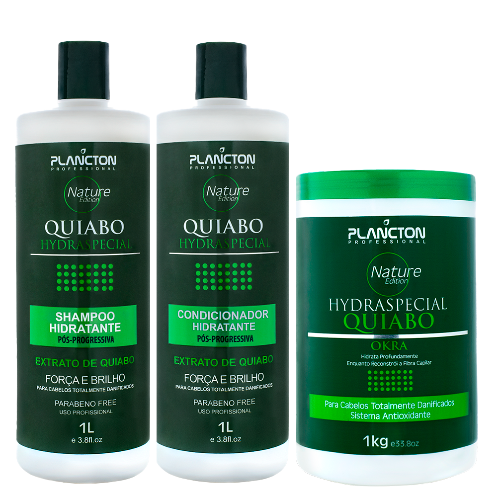 Quiabo - Máscara de tratamento Plancton - 1Kg