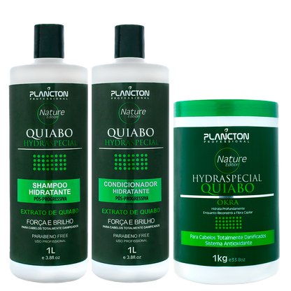 Quiabo - Máscara de tratamento Plancton - 1Kg