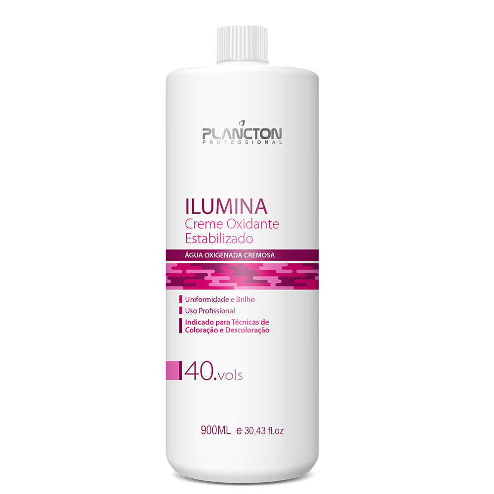 Ilumina - Creme Oxidante 40 Volumes Plancton - 900ml