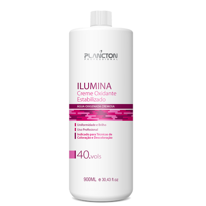 Ilumina - Creme Oxidante 40 Volumes Plancton - 900ml